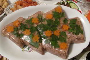 Холодец из куриных спинок