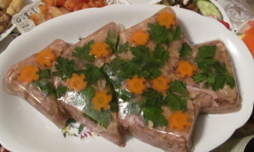 Рецепт холодец из куриных спинок