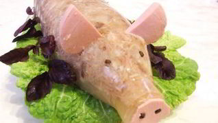 Холодец из курицы в бутылке