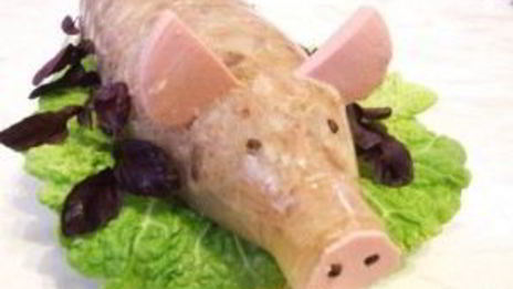 холодец из курицы в бутылке