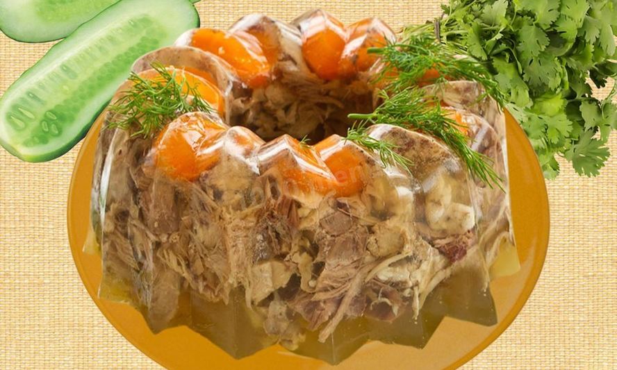 Рецепт холодец из рульки и индейки