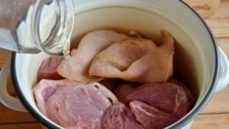 холодец из свинины и говядины