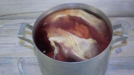 холодец из свиных ножек и говядины