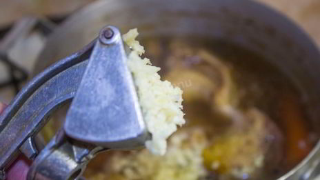 холодец из свиных ножек и говядины