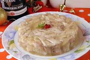 Холодец из свиных ножек