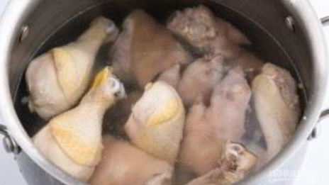 холодец с курицей