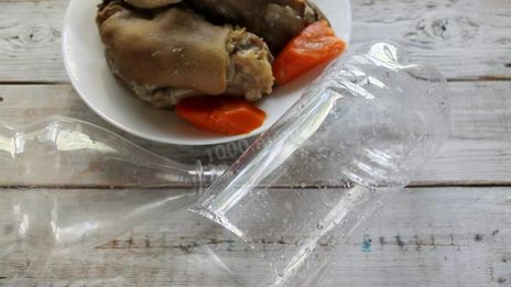 холодец в бутылке