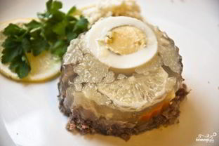 Холодец в мультиварке Борк