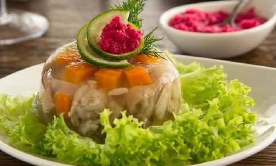 Рецепт праздничный холодец из свинины