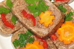 Студень говяжий