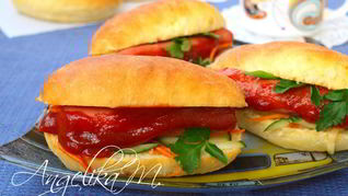 Хот-дог по-домашнему