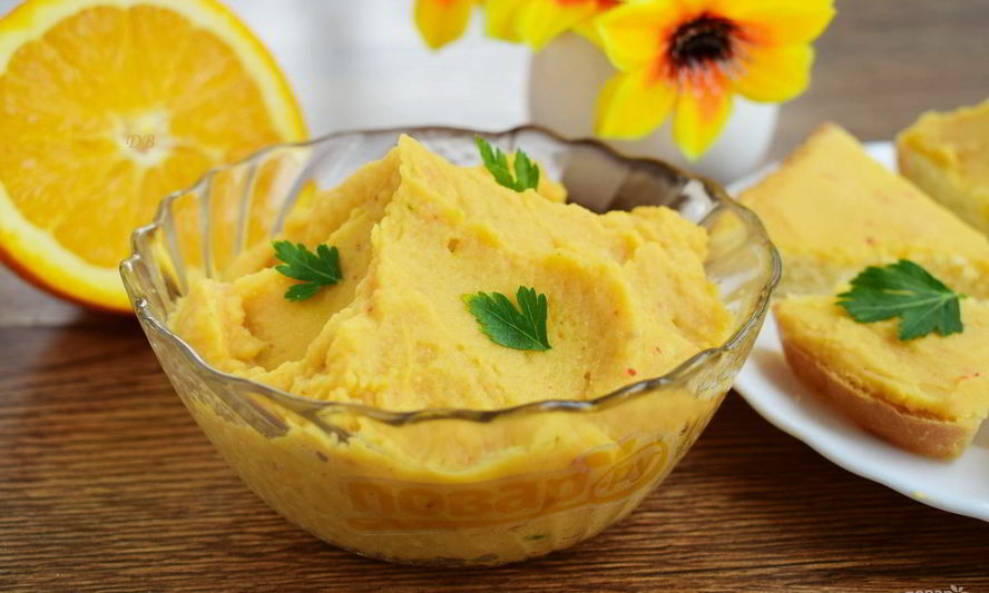 Рецепт хумус с апельсиновым соком