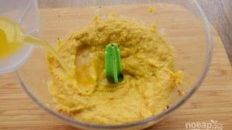 хумус с апельсиновым соком