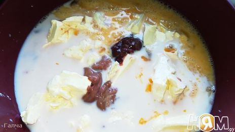 крем-брюле из печени