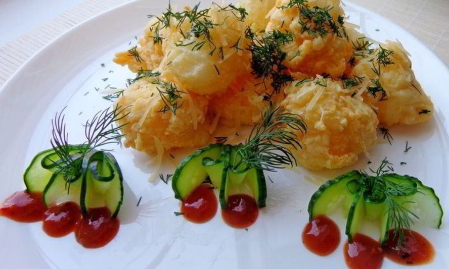 Рецепт легкая сырная закуска во французском духе