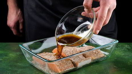 лосось маринованный