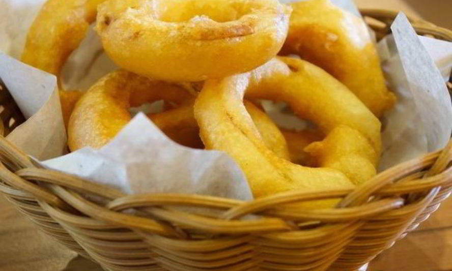 Рецепт луковые кольца в хрустящем кляре