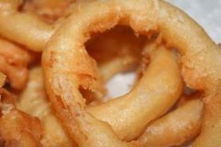 Луковые кольца в пивном кляре