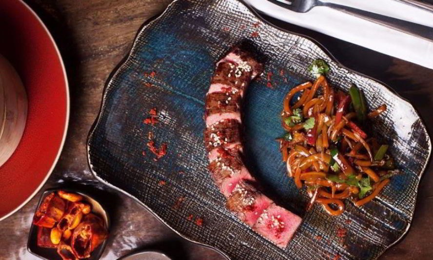 Рецепт маринованный тунец с лапшой удон