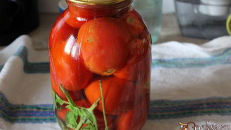 маринованные помидоры с базиликом и семенами горчицы