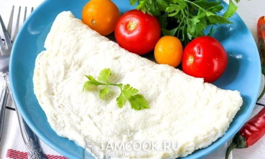 Рецепт белковый омлет на пару в мультиварке