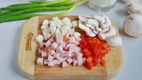 быстрый омлет в духовке