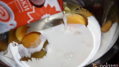 французский сливочный омлет