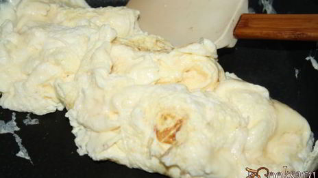 французский сливочный омлет