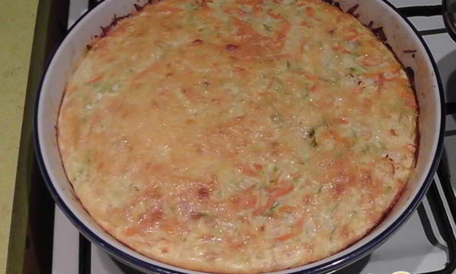 Рецепт фриттата из кабачков и моркови