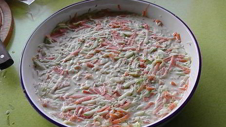 фриттата из кабачков и моркови