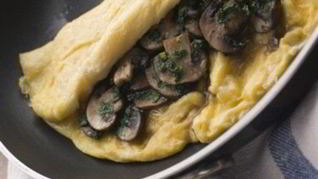 Омлет Американский с грибами и эстрагоном