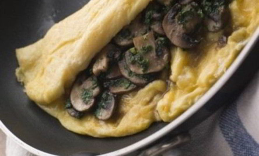 Рецепт омлет американский с грибами и эстрагоном