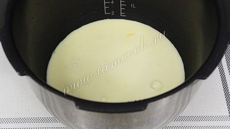 омлет для ребенка в мультиварке