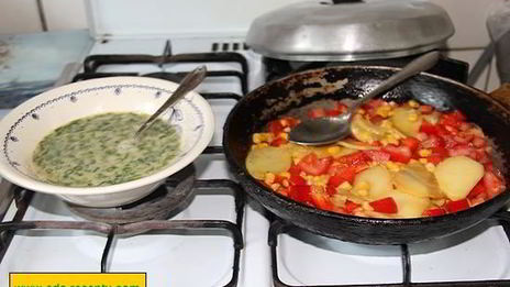 омлет испанская тортилья