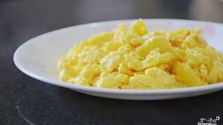 Омлет кусочками