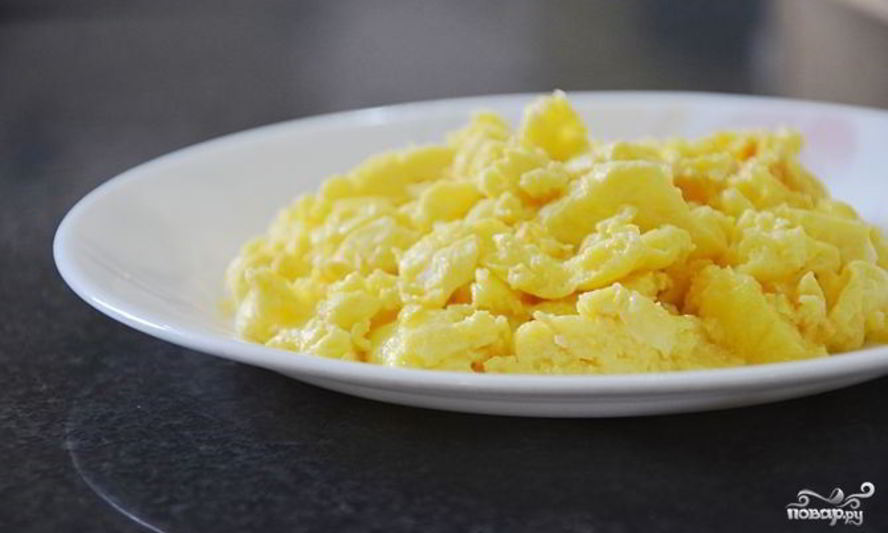 Рецепт омлет кусочками