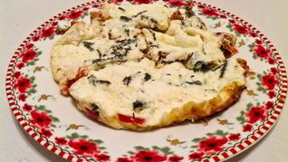 Омлет на кефире