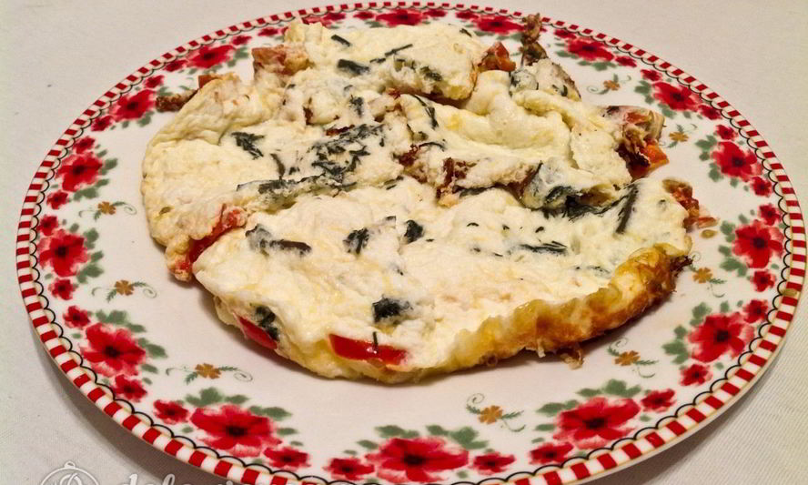 Рецепт омлет на кефире