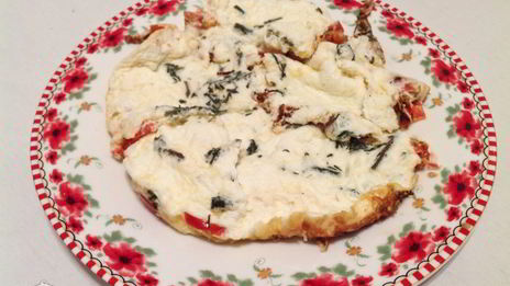 омлет на кефире