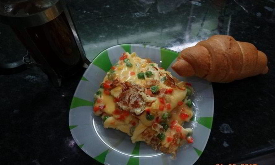 Рецепт омлет по-мексикански