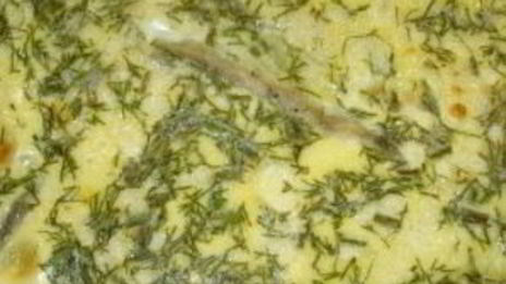 омлет рыбный