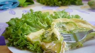 Омлет с кабачками