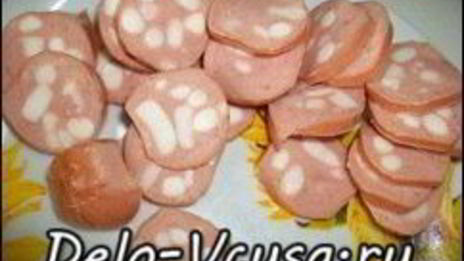 омлет с картошкой, сосисками, зеленью и плавлеными сырками в духовке