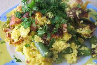 Омлет с крахмалом