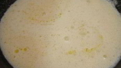 омлет с манкой