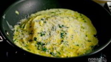 омлет с пармезаном