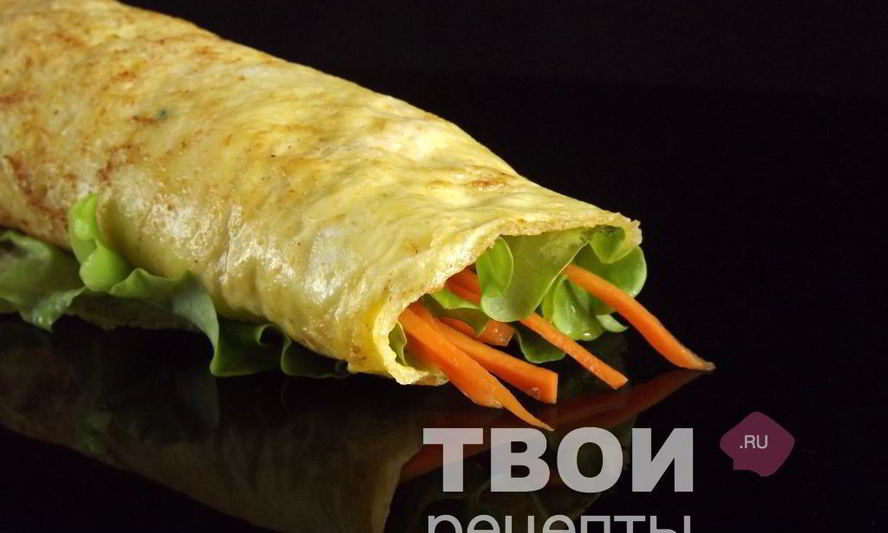 Рецепт омлет с пряной морковью