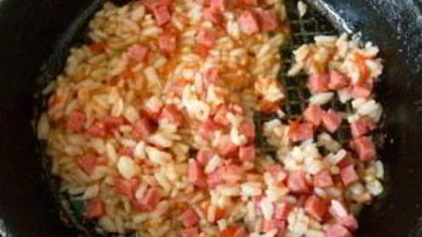 омлет с рисом