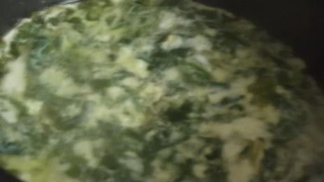 омлет с сельдереем