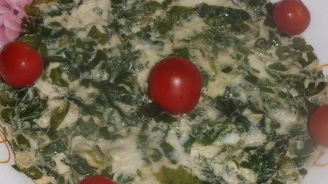 омлет с сельдереем